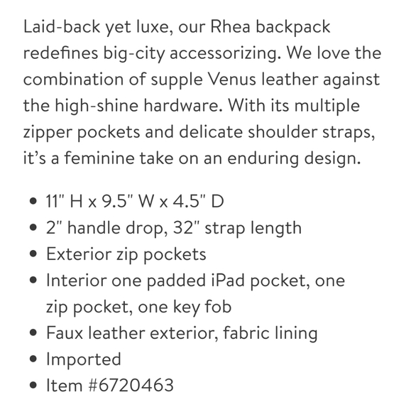 💼Michael Kors Rhea Zip Medium  Backpack - Picture 15 of 16